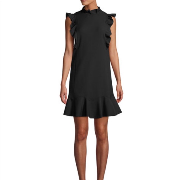 Flounce-Hem Ruffle Sheath Dress. Size 0. NWOT. - Picture 2 of 8